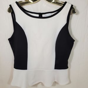 BISOU BISOU Women Size L Sleeveless Blouse